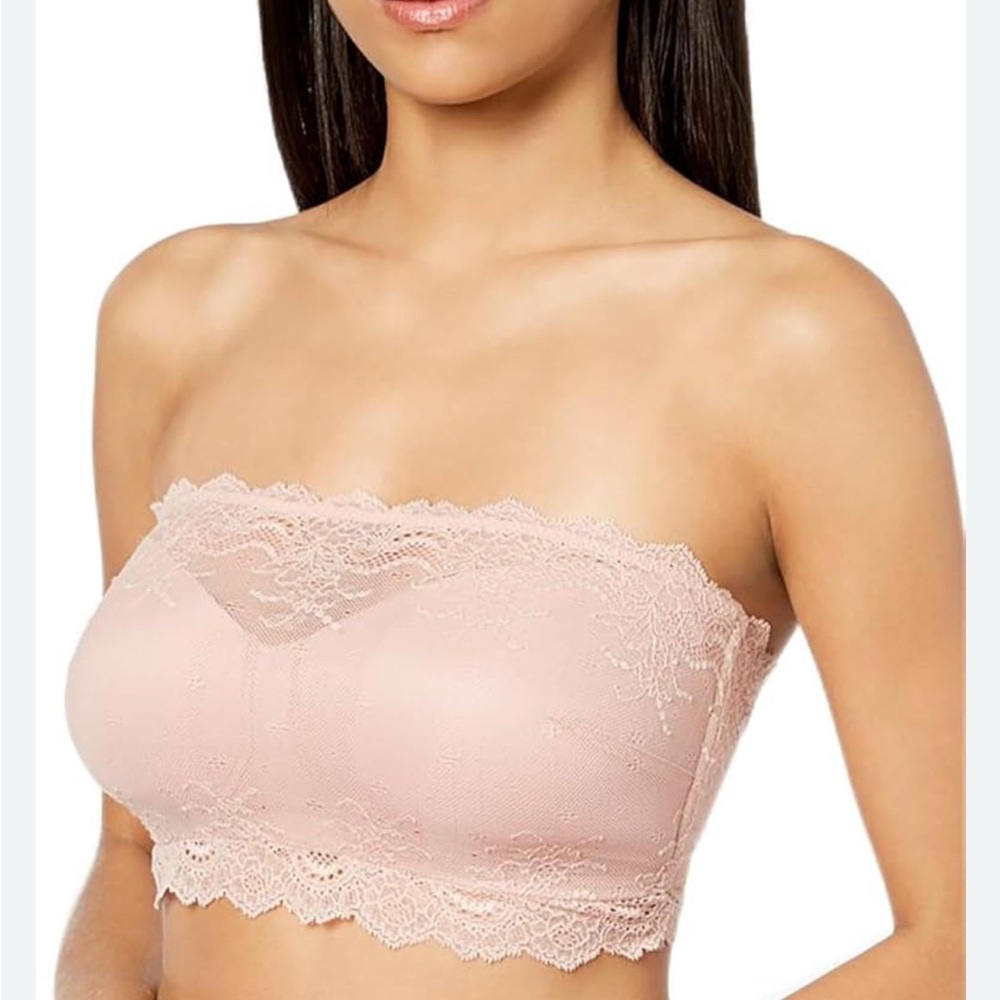 SPANX Lace Undi-tectable Bandeau in Soft Blush